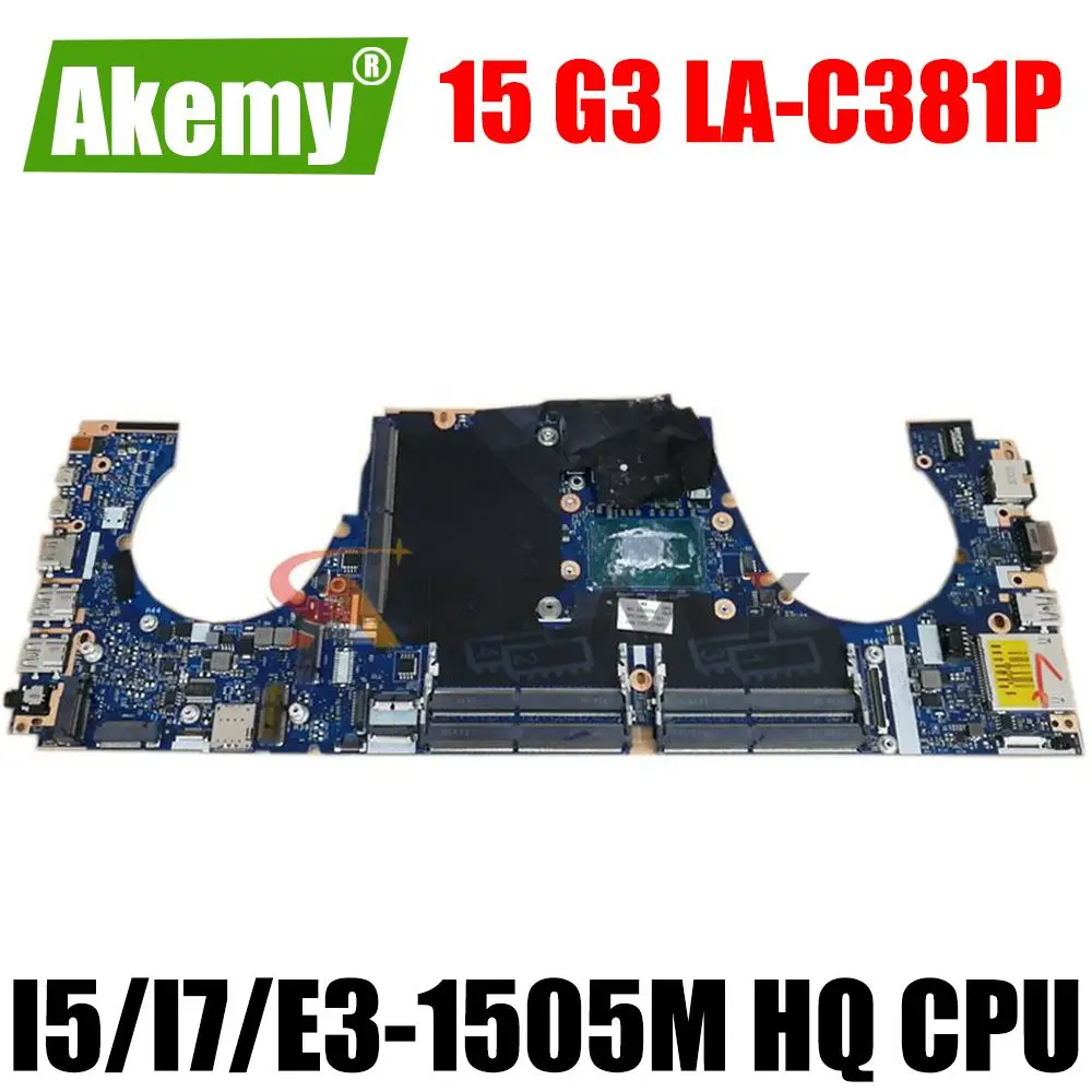 for HP zbook 15 G3 Laptop Motherboard LA-C381P 848217-601 848223-001 848219-001 mainboard w/ i5 i7 6th Gen E3-1505M V5 cpu
for HP zbook 15 G3 Laptop Motherboard LA-C381P 848217-601 848223-001 848219-001 mainboard w/ i5 i7 6th Gen E3-1505M V5 cpu