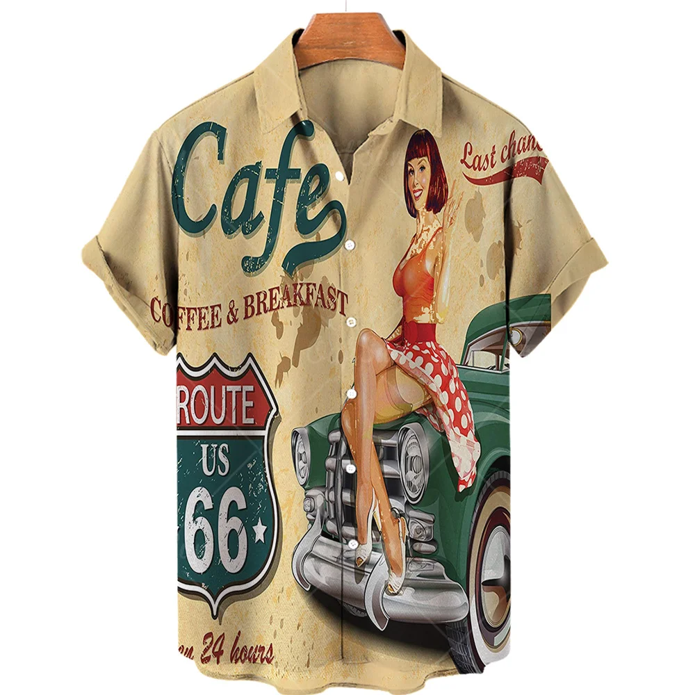 New Hawaiian Shirts Short Sleeve Character Pattern Men's 3D Printing For Men Street Style Casual Dress And Summer Camisa Floral
New Hawaiian Shirts Short Sleeve Character Pattern Men's 3D Printing For Men Street Style Casual Dress And Summer Camisa Floral