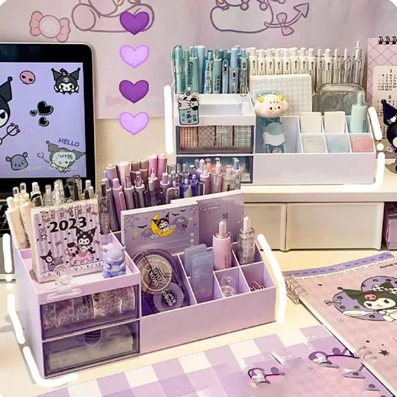 Kawaii Sanrio Kuromi Storage Box Anime Cute Cartoon School Supplies Large Capacity Decorate Storage Toys Girls Christmas Gifts
Kawaii Sanrio Kuromi Storage Box Anime Cute Cartoon School Supplies Large Capacity Decorate Storage Toys Girls Christmas Gifts