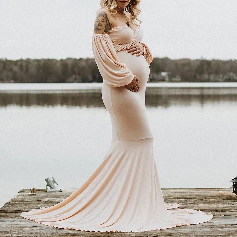 Sexy Off Shoulder Maternity Dresses for Photo Shoot Pregnant Women Split Long Maxi Pregnancy Dress Photography Pregnancy Clothes
Sexy Off Shoulder Maternity Dresses for Photo Shoot Pregnant Women Split Long Maxi Pregnancy Dress Photography Pregnancy Clothes