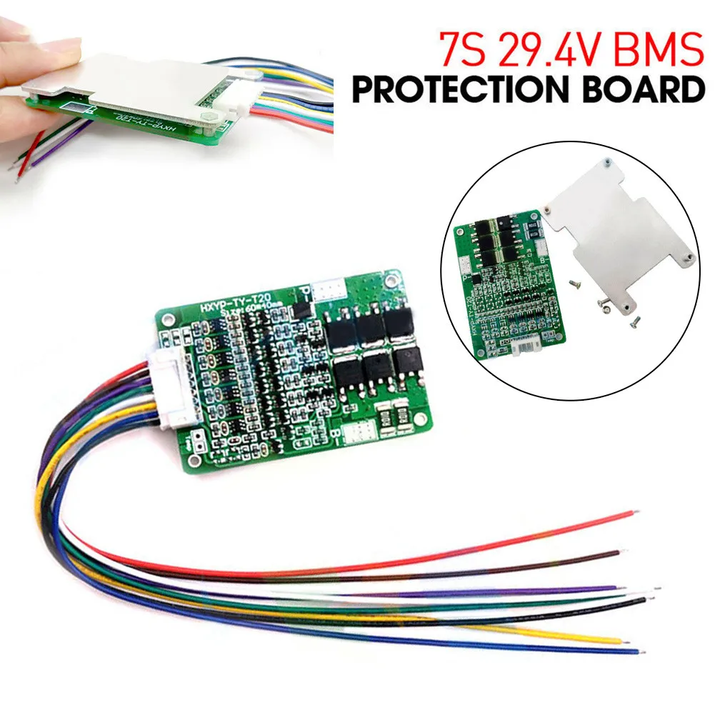 7S 29,4 V Φ W/баланс для литий-ионной литиевой батареи, новый защитный кабель BMS платы, высокое качество
7S 29,4 V Φ W/баланс для литий-ионной литиевой батареи, новый защитный кабель BMS платы, высокое качество