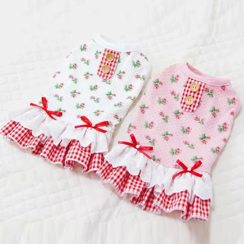Sweet Cute Rose Plaid Skirts for Small Dogs Fresh Pet Princess Skirts for Cat Women Dog Dresses Princess Style Pet Dresses
Sweet Cute Rose Plaid Skirts for Small Dogs Fresh Pet Princess Skirts for Cat Women Dog Dresses Princess Style Pet Dresses