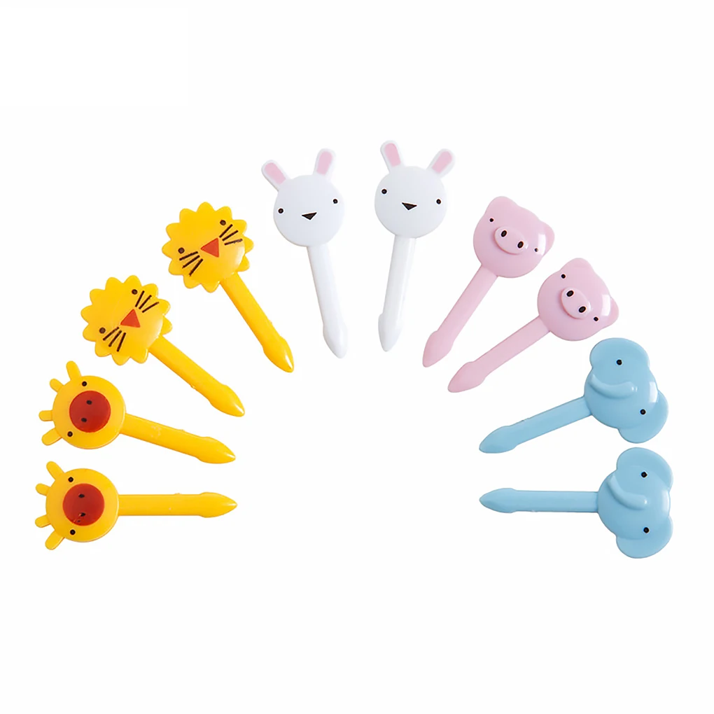 10Pcs Cute Fruit Fork Mini Animal Farm Cartoon Food Picks Children Snack Cake Dessert Food Fruit Forks Lunch Bento Accessories
10Pcs Cute Fruit Fork Mini Animal Farm Cartoon Food Picks Children Snack Cake Dessert Food Fruit Forks Lunch Bento Accessories