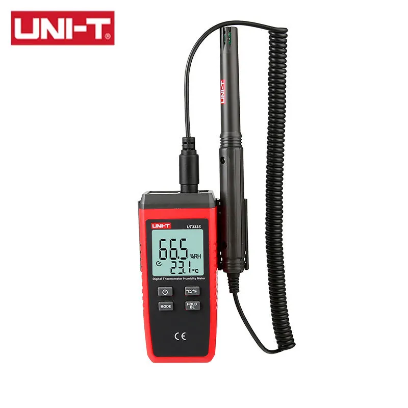 UNI-T Mini Temperature Humidity Meter Outdoor Hygrometer Overload Indication Unit Conversion LCD Backlight Hygromet UT333S
UNI-T Mini Temperature Humidity Meter Outdoor Hygrometer Overload Indication Unit Conversion LCD Backlight Hygromet UT333S