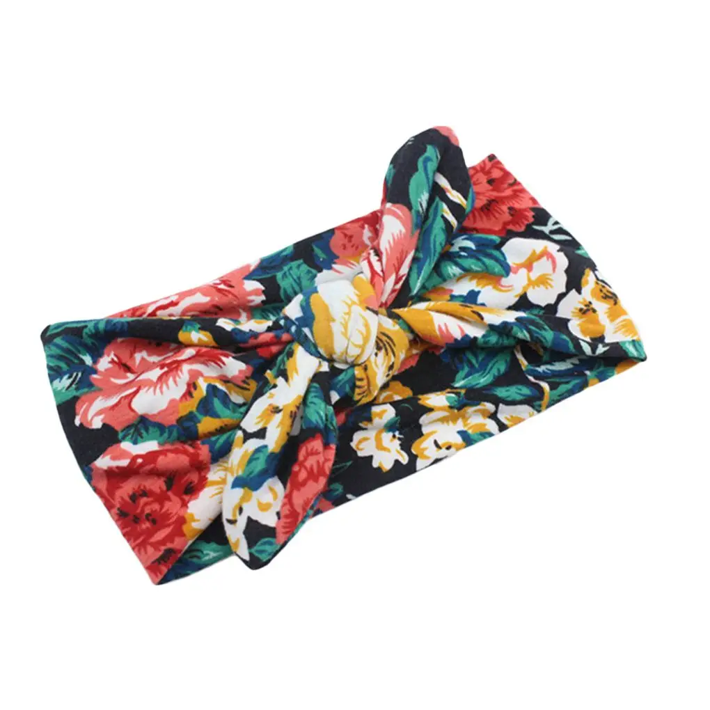 Baby Unisex Floral Print Elastic Headwrap Turban Knot Headband Newborn Infant Wide Twisted Hair Bows
Baby Unisex Floral Print Elastic Headwrap Turban Knot Headband Newborn Infant Wide Twisted Hair Bows