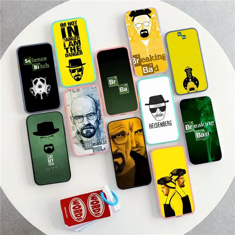 Breaking Bad Phone Case for iPhone X XR XS 7 8 Plus 11 12 13 pro MAX 13mini Translucent Matte Case
Breaking Bad Phone Case for iPhone X XR XS 7 8 Plus 11 12 13 pro MAX 13mini Translucent Matte Case