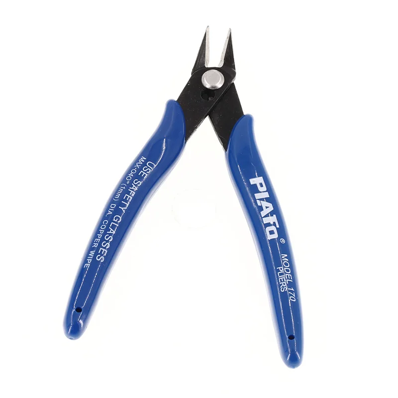 US American Plato170 Wishful Clamp DIY Electronic Diagonal Pliers Side Cutting Nippers Wire Cutter
US American Plato170 Wishful Clamp DIY Electronic Diagonal Pliers Side Cutting Nippers Wire Cutter