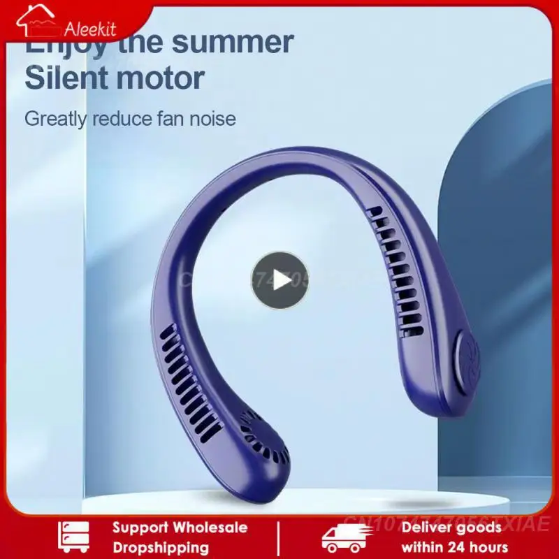 Ventilador Outdoor Sports Bladeless Hanging Neck Fan Portable Leafless Mute Neckband Fans Mini Summer Air Cooling Fans Lazy
Ventilador Outdoor Sports Bladeless Hanging Neck Fan Portable Leafless Mute Neckband Fans Mini Summer Air Cooling Fans Lazy
