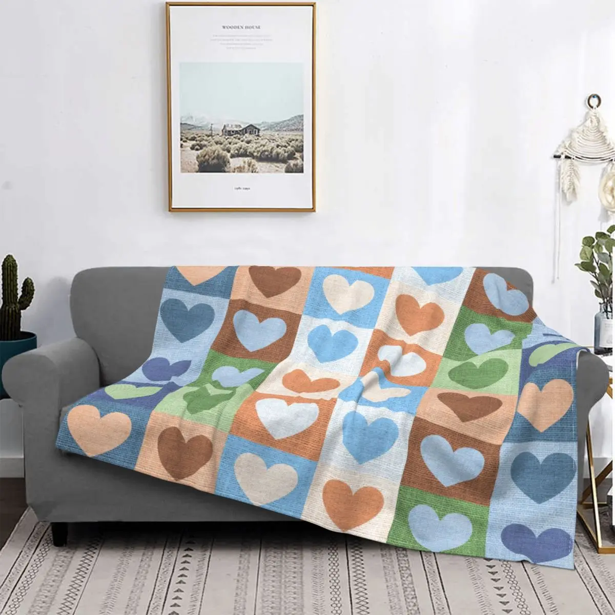Heart-shaped Stay Warm And Stylish On Your Adventures Windproof Anti-Pilling Skin-Friendly And Perfect For Travel Blanket
Heart-shaped Stay Warm And Stylish On Your Adventures Windproof Anti-Pilling Skin-Friendly And Perfect For Travel Blanket