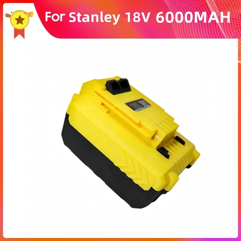 High capacity 18V 6.0Ah rechargeable battery for Stanley cordless drill FMC687L FMC688L Stanley power tool battery
High capacity 18V 6.0Ah rechargeable battery for Stanley cordless drill FMC687L FMC688L Stanley power tool battery