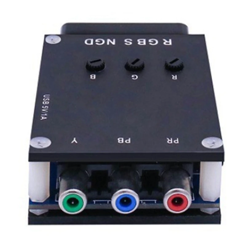 RGBS SCART to YPBPR Component Transcoder Converter,RGBS to Color Difference Component 
RGBS SCART to YPBPR Component Transcoder Converter,RGBS to Color Difference Component