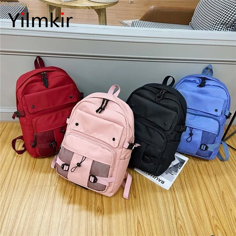 Fashion and Popular Ladies All Match Large Capacity Nylon Backpack Leisure Travel Multi Function Simple Girl Student School Bag
Fashion and Popular Ladies All Match Large Capacity Nylon Backpack Leisure Travel Multi Function Simple Girl Student School Bag