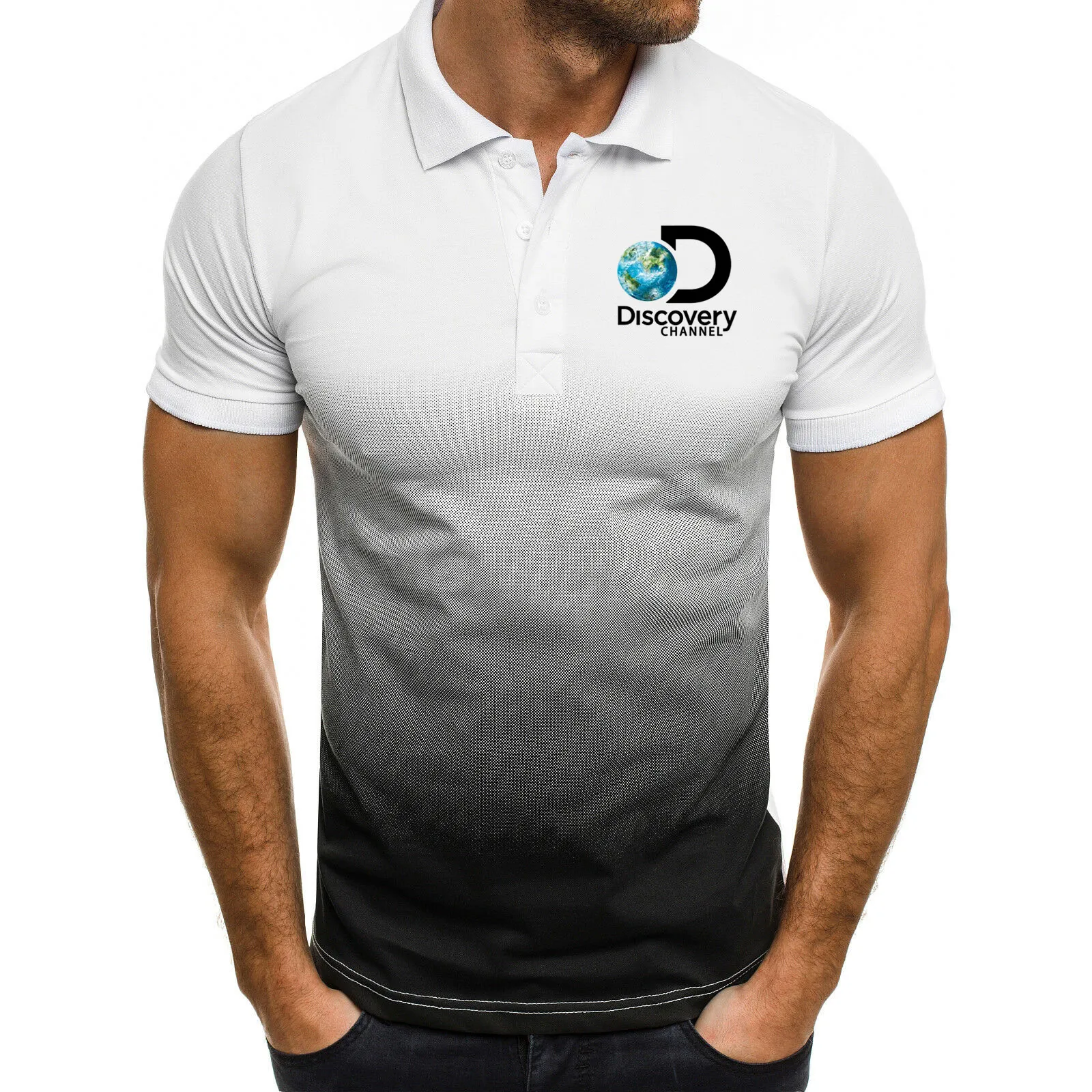 High Quality Men's Polo Shirt 2023 New Stripes Short Sleeve T-shirts Casual Business Button Tops Tees Summer Clothing For Boys
High Quality Men's Polo Shirt 2023 New Stripes Short Sleeve T-shirts Casual Business Button Tops Tees Summer Clothing For Boys