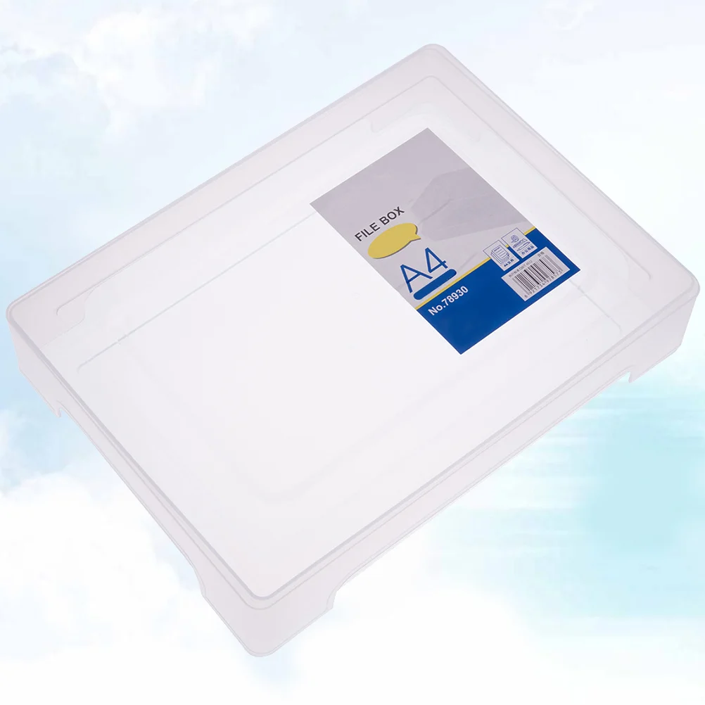 A4 File Box Transparent Plastic File Box Folder Documents Box Document Organizer Paper File Folder Paper Folder
A4 File Box Transparent Plastic File Box Folder Documents Box Document Organizer Paper File Folder Paper Folder