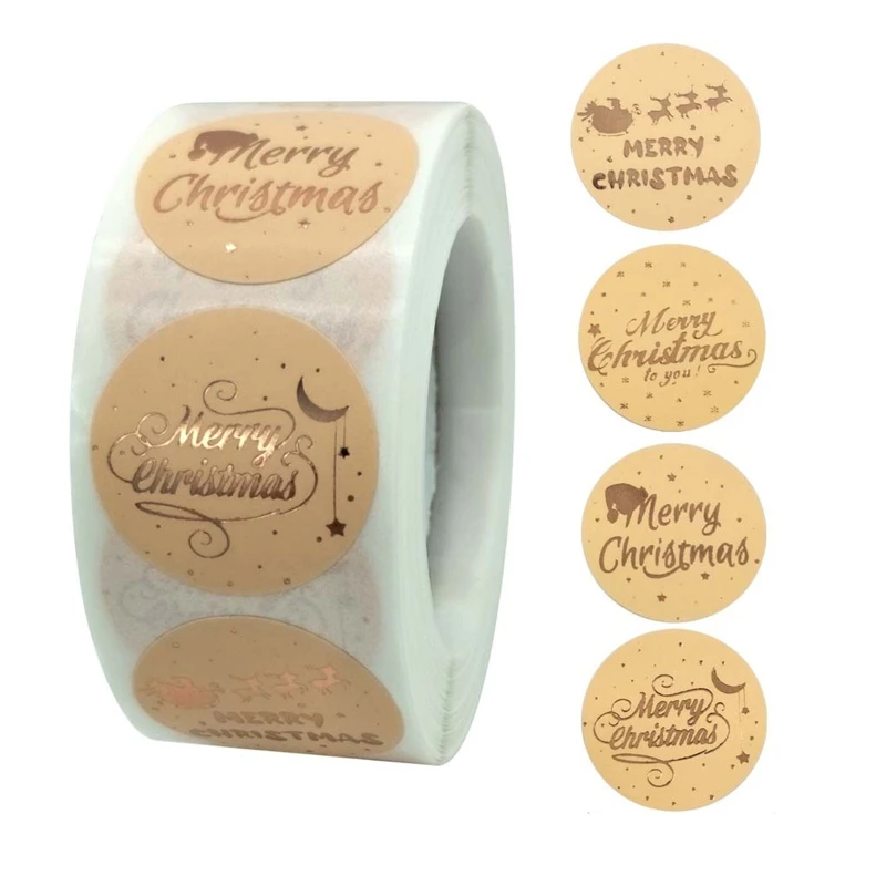 500pcs Round Merry Christmas Stickers Thank You Card Box Package Label Sealing Stickers Stationery Sticker
500pcs Round Merry Christmas Stickers Thank You Card Box Package Label Sealing Stickers Stationery Sticker