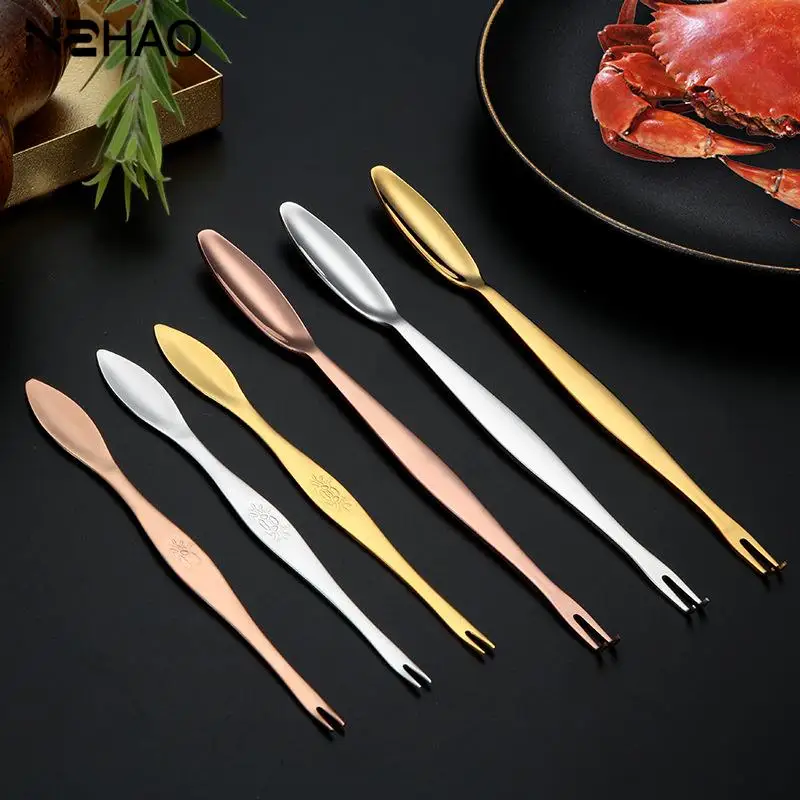 Modern Multi Function Lobster Crab Needle Stainless Steel Walnut Needle Kitchen Tools Seafood Tool Clamp Needle Fork
Modern Multi Function Lobster Crab Needle Stainless Steel Walnut Needle Kitchen Tools Seafood Tool Clamp Needle Fork