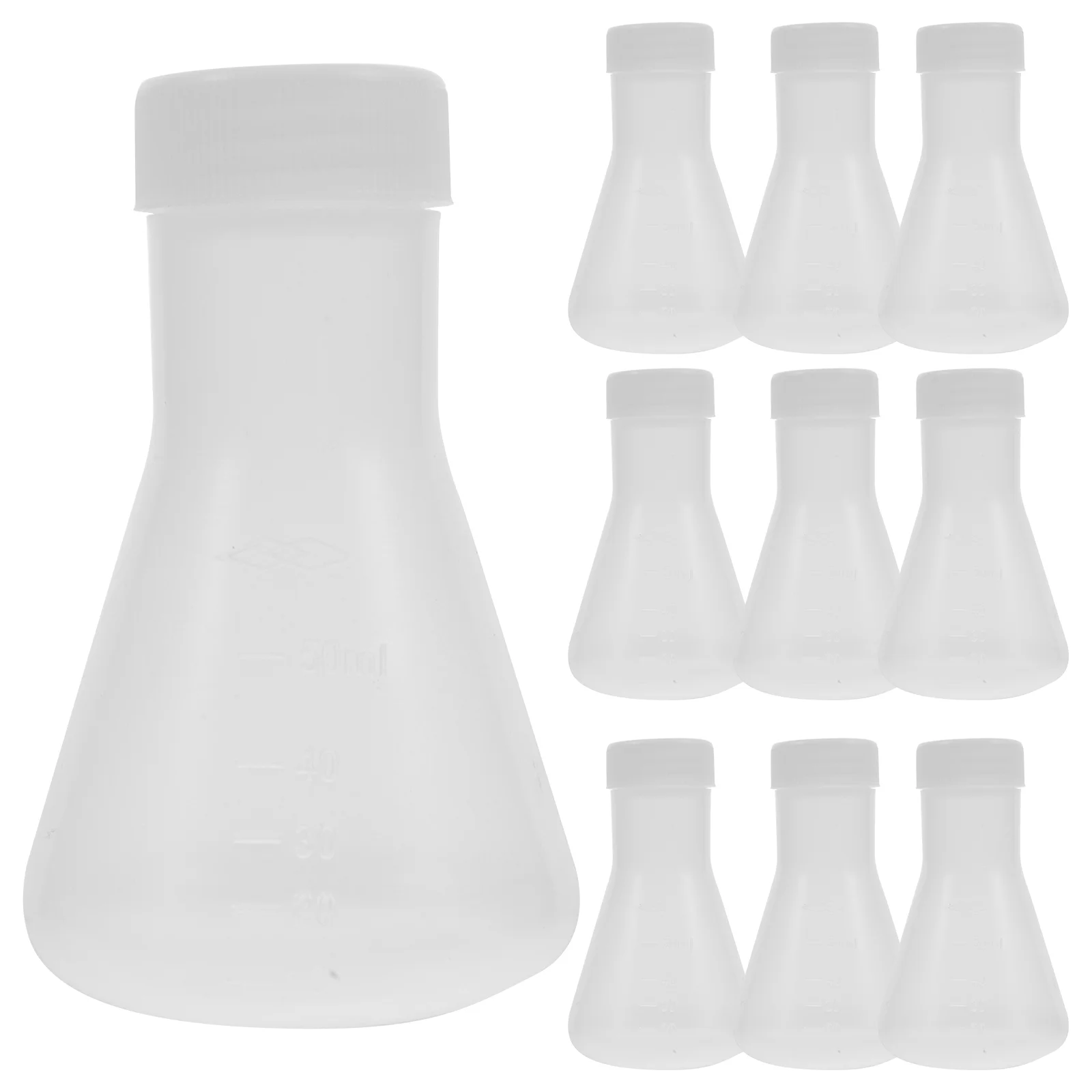 Пластиковая колба Erlenmeyer, 10 шт., полипропиленовые конические лабораторные научные колбы, стеклянная колба для мензурки, прозрачная 50 мл
Пластиковая колба Erlenmeyer, 10 шт., полипропиленовые конические лабораторные научные колбы, стеклянная колба для мензурки, прозрачная 50 мл