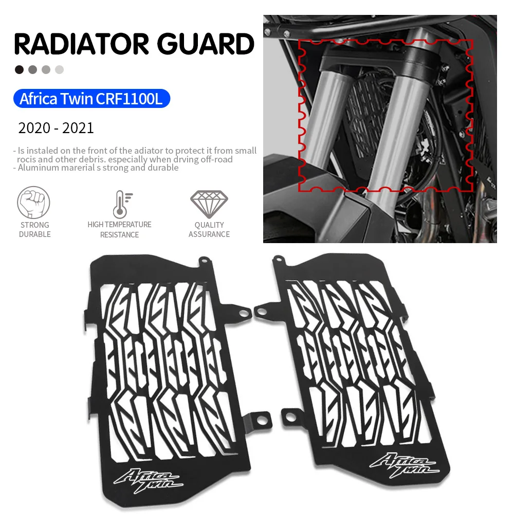 Radiator Guard Grille Water tank Protector Cover CRF 1100L CRF1100 L For Honda Africa Twin CRF1100L 2020 Oil Cooler Guard Cover
Radiator Guard Grille Water tank Protector Cover CRF 1100L CRF1100 L For Honda Africa Twin CRF1100L 2020 Oil Cooler Guard Cover