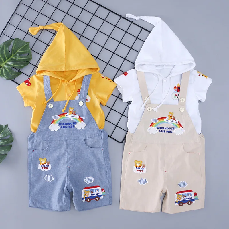 Children's Overalls 2022 Summer Boys And Girls Baby Cute Cartoon Embroidered Wizard Hat Overalls Shorts Short-Sleeved Suit
Children's Overalls 2022 Summer Boys And Girls Baby Cute Cartoon Embroidered Wizard Hat Overalls Shorts Short-Sleeved Suit