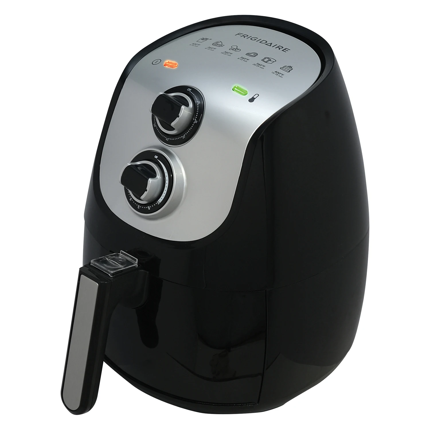 EAF300-B-BLACK 2.9-Qt.1,500-Watt Air Fryer with Detachable Nonstick Drawer and Frying Basket
EAF300-B-BLACK 2.9-Qt.1,500-Watt Air Fryer with Detachable Nonstick Drawer and Frying Basket