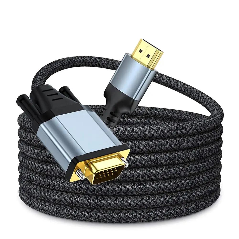 Hdmi-совместимый с разъемом Vga с чипом 1080p, адаптер-кабель для ноутбуков, проекторов, мониторов, телевизоров
Hdmi-совместимый с разъемом Vga с чипом 1080p, адаптер-кабель для ноутбуков, проекторов, мониторов, телевизоров