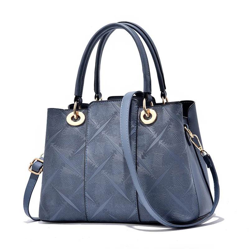 

Baobao Women's 2023 New Fashion Embossed Handbag in Europe and America Large Capacity Simple Casual One Shoulder Crossbody Bag