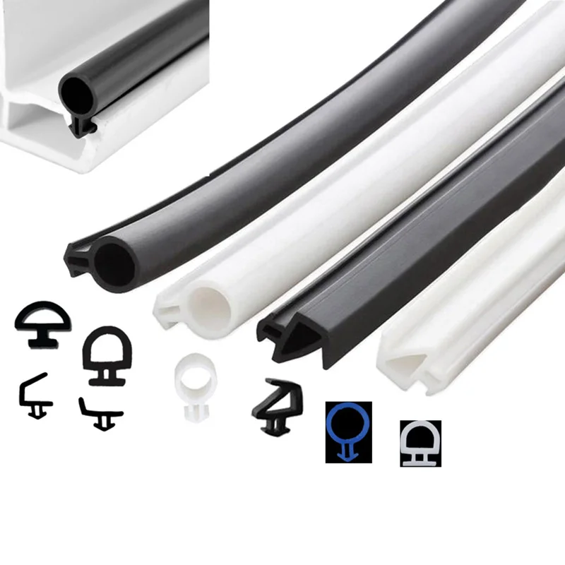 1/2/5M Bridge Aluminum Alloy Doors Windows Sealing Strip Card Slot Type Plastic Silicone Strip Soundproof Windproof Waterproof
1/2/5M Bridge Aluminum Alloy Doors Windows Sealing Strip Card Slot Type Plastic Silicone Strip Soundproof Windproof Waterproof