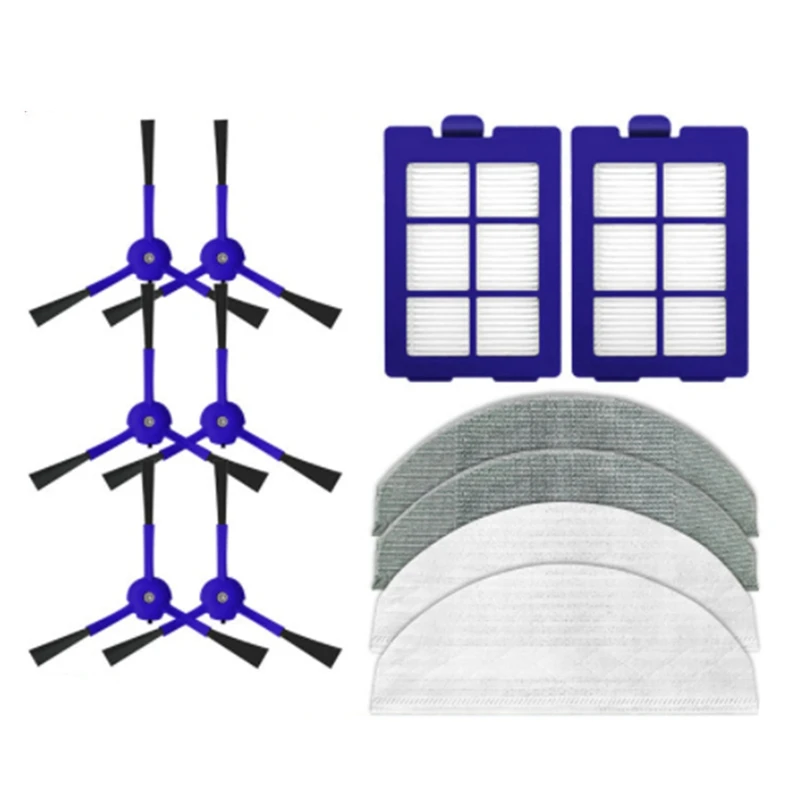 Replacement Mop Cloths Pads Side Brush Hepa Filter For Anker Eufy Robovac X8 Hybrid Robot Vacuum Cleaner Kit Accessories
Replacement Mop Cloths Pads Side Brush Hepa Filter For Anker Eufy Robovac X8 Hybrid Robot Vacuum Cleaner Kit Accessories