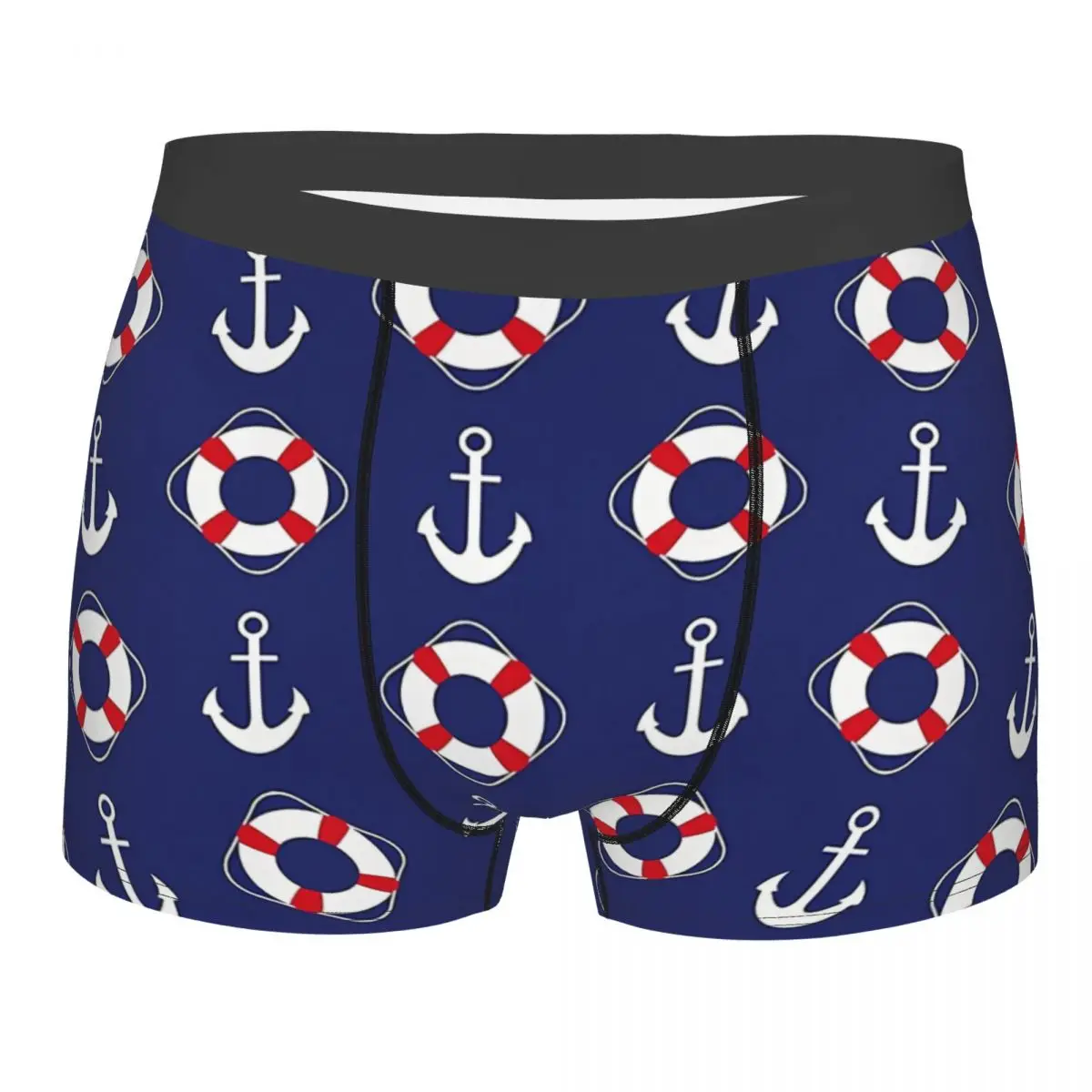 Seamless Nautical Men Boxer Briefs Underpants Anchor Highly Breathable High Quality Sexy Shorts Gift Idea
Seamless Nautical Men Boxer Briefs Underpants Anchor Highly Breathable High Quality Sexy Shorts Gift Idea
