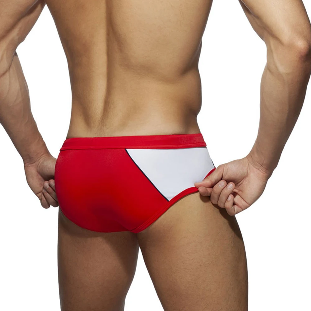 Men Adjustable Drawstrings Surf Beach Bikini Elastic Briefs Swimwear Swim Trunks
Men Adjustable Drawstrings Surf Beach Bikini Elastic Briefs Swimwear Swim Trunks