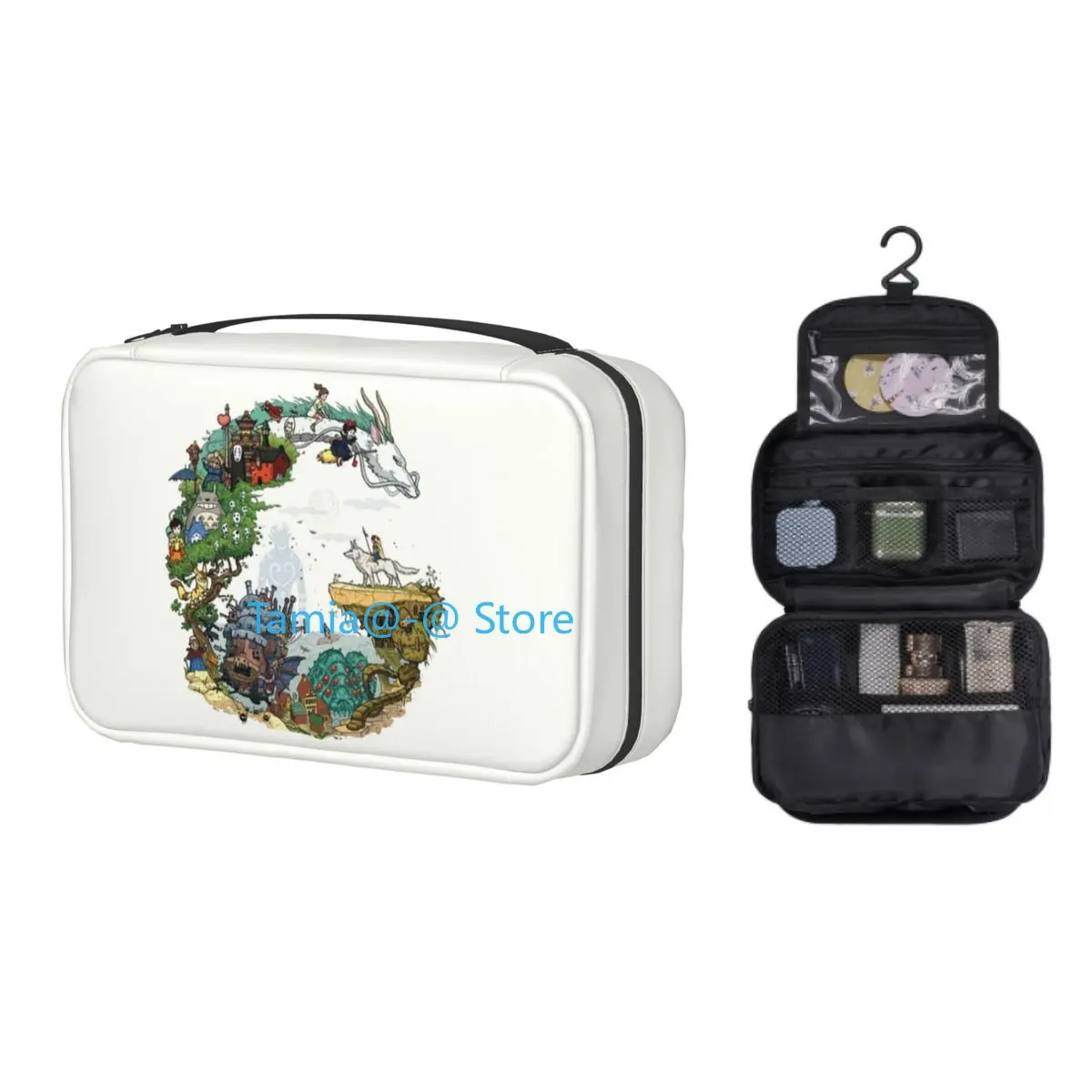 Custom Totoro Tribute Color Travel Cosmetic Bag Women Japan Anime Makeup Toiletry Organizer Ladies Beauty Storage Dopp Kit
Custom Totoro Tribute Color Travel Cosmetic Bag Women Japan Anime Makeup Toiletry Organizer Ladies Beauty Storage Dopp Kit