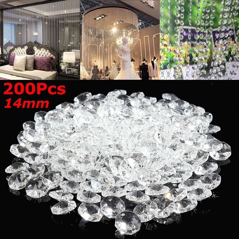 200pcs Clear Simulated Gemstone Fake Jewels Acrylic Pendant Chandelier Decorations Materials Yard Flowerpot Decor Gift 14mm
200pcs Clear Simulated Gemstone Fake Jewels Acrylic Pendant Chandelier Decorations Materials Yard Flowerpot Decor Gift 14mm