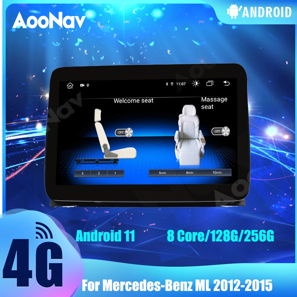 Автомобильный мультимедийный плеер Android 11,0 для Mercedes Benz G Class ML 2012 2013 2014 2015, автомобильный GPS-навигатор 4G WIFI Carplay
Автомобильный мультимедийный плеер Android 11,0 для Mercedes Benz G Class ML 2012 2013 2014 2015, автомобильный GPS-навигатор 4G WIFI Carplay
