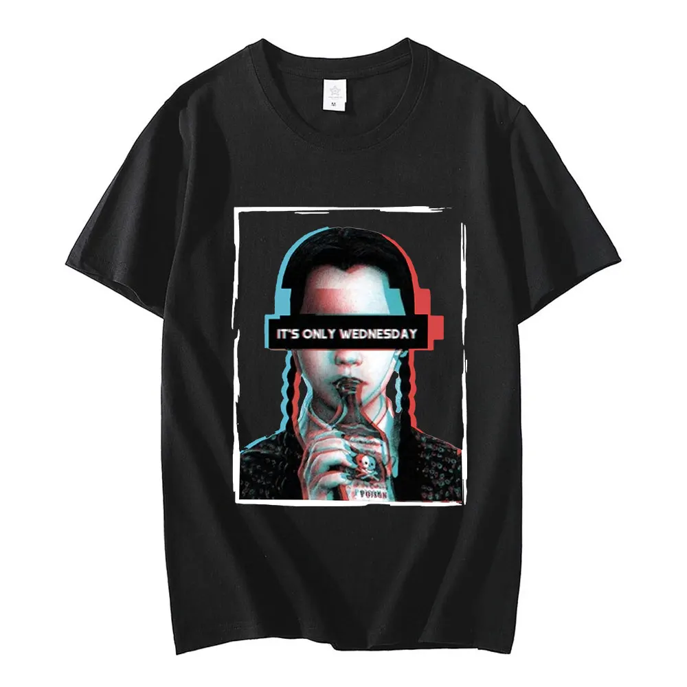 Wednesday Addams T Shirts Men Women Harajuku Aesthetic Graphic T-shirt Vintage Streetwear Casual Fashion Tee Shirt Oversize Tops
Wednesday Addams T Shirts Men Women Harajuku Aesthetic Graphic T-shirt Vintage Streetwear Casual Fashion Tee Shirt Oversize Tops
