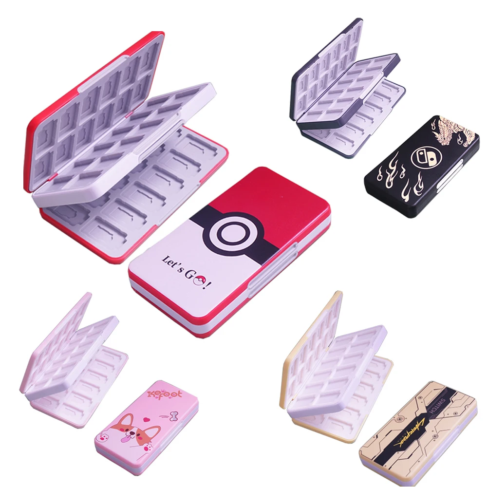for Nintendo Switch OLED LITE 48 in 1 Cute Game Card Case Nintendoswitch SD Cards Pink Shell Swtch Storage Box Accessories
for Nintendo Switch OLED LITE 48 in 1 Cute Game Card Case Nintendoswitch SD Cards Pink Shell Swtch Storage Box Accessories