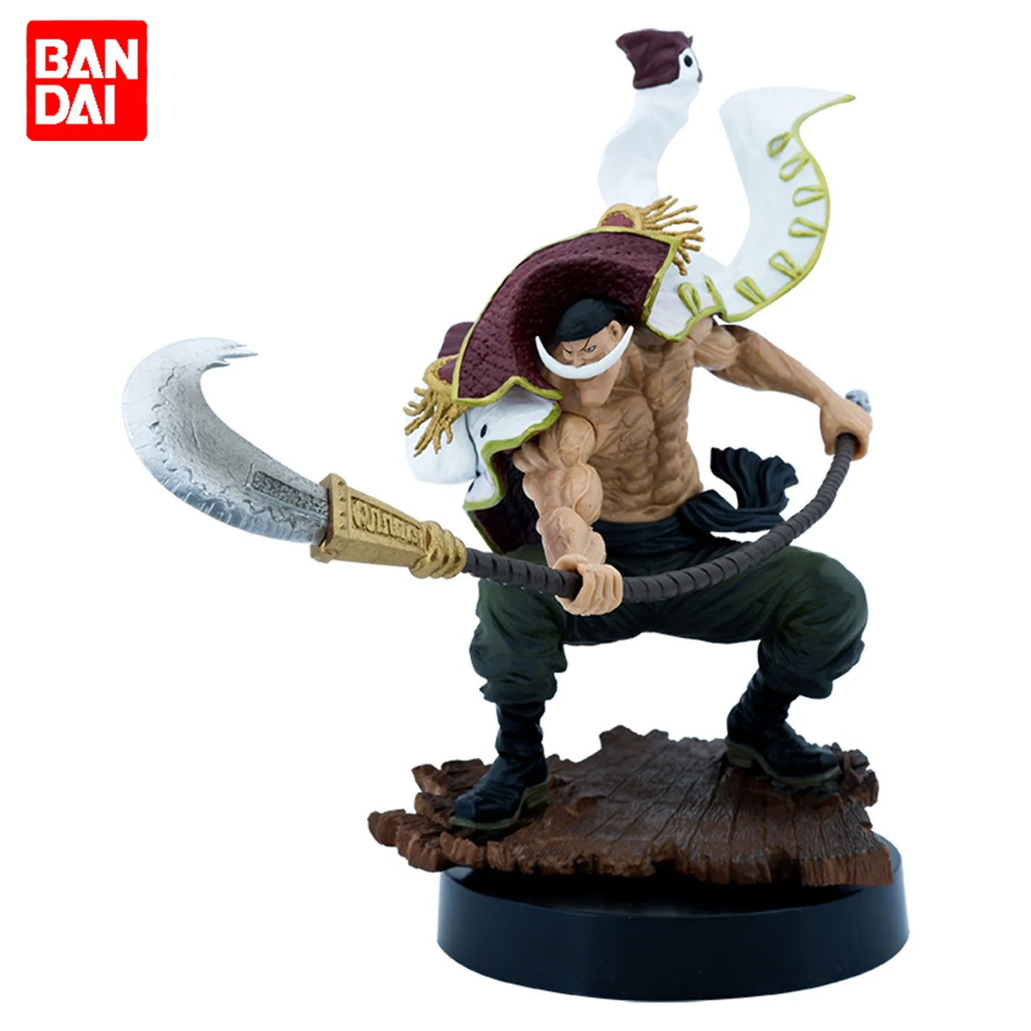 

Bandai One Piece Аниме Эдвард Ньюгейт Высота фигуры 24 см ПВХ Материал Настольное украшение Коллекция периферийных устройств