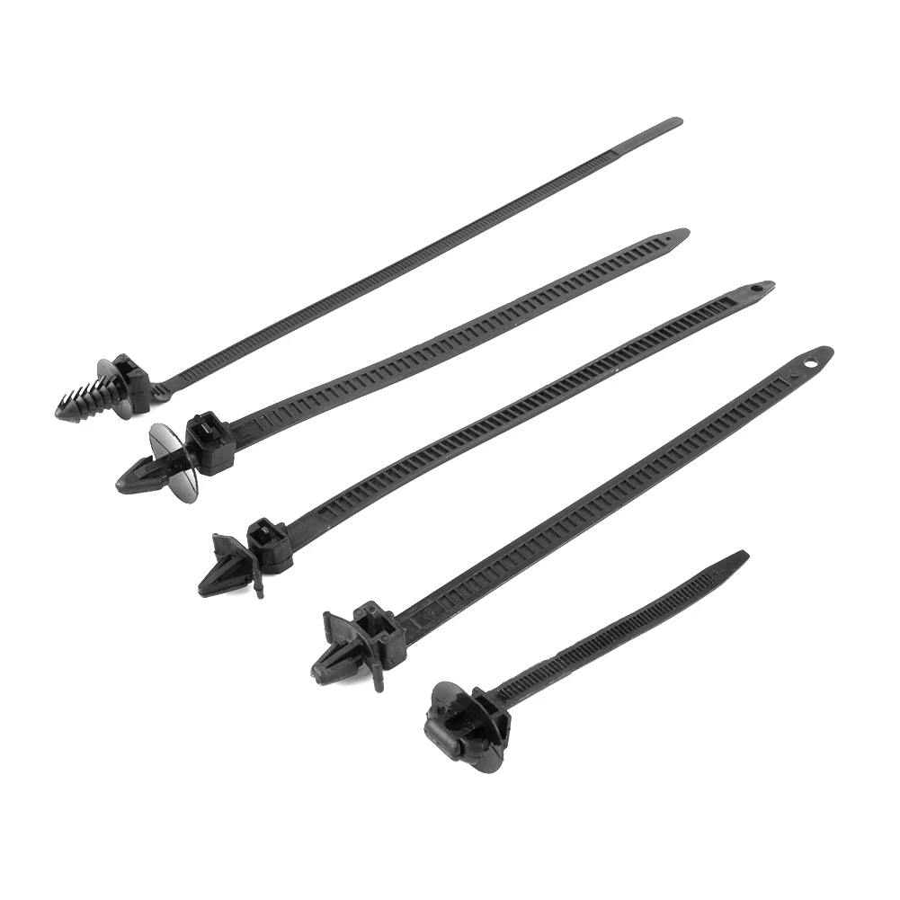 100 PCS Car Line Cable Tie Clamp Zip Tie Wrap Push Rivet Clip Wiring Loom Harness Auto Fastener & Clip Interior Accessories
100 PCS Car Line Cable Tie Clamp Zip Tie Wrap Push Rivet Clip Wiring Loom Harness Auto Fastener & Clip Interior Accessories