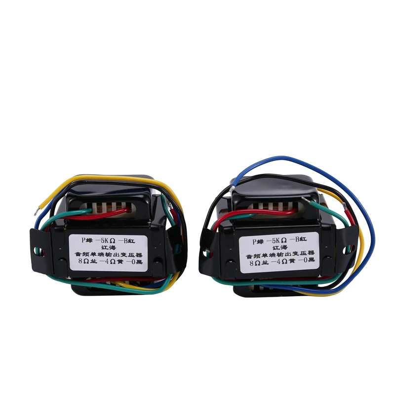 2Pcs Tube Amplifier Single-Ended Output Transformer 5K Output Cow For 6P1 6P14 6P6 0-4-8 Ohm DIY Vacuum Tube Amplifier 
2Pcs Tube Amplifier Single-Ended Output Transformer 5K Output Cow For 6P1 6P14 6P6 0-4-8 Ohm DIY Vacuum Tube Amplifier