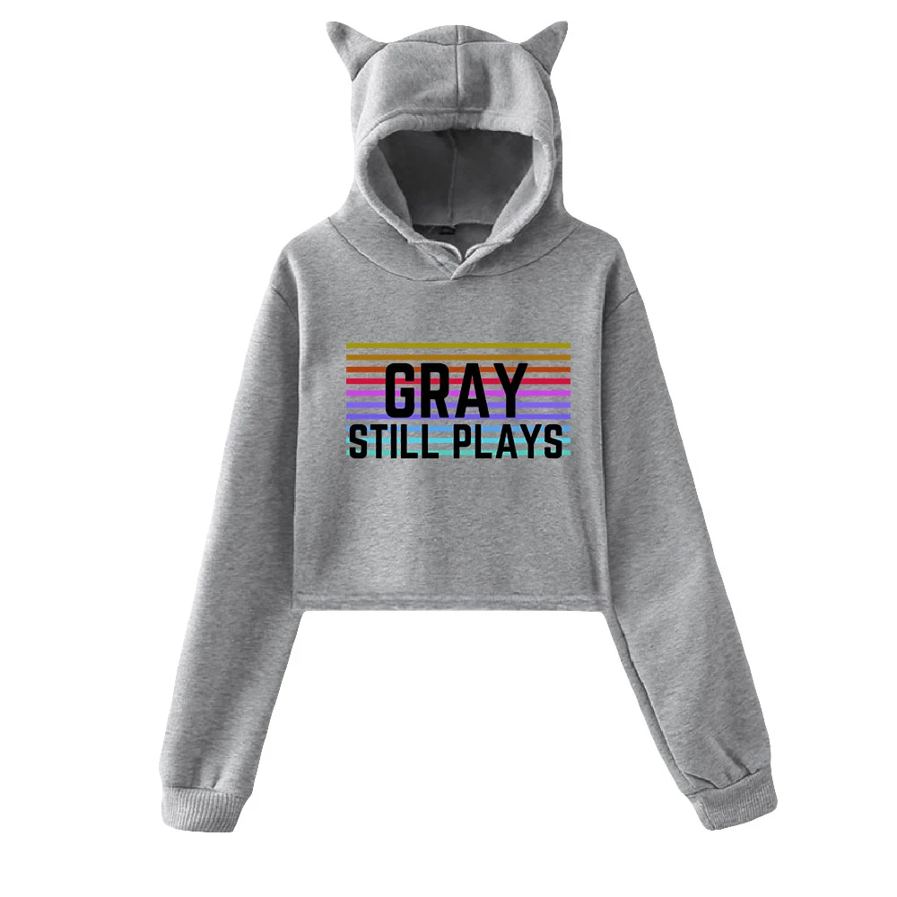 Женские укороченные толстовки graystillplay, Повседневный пуловер с принтом кота, уличная одежда в стиле Харадзюку
Женские укороченные толстовки graystillplay, Повседневный пуловер с принтом кота, уличная одежда в стиле Харадзюку