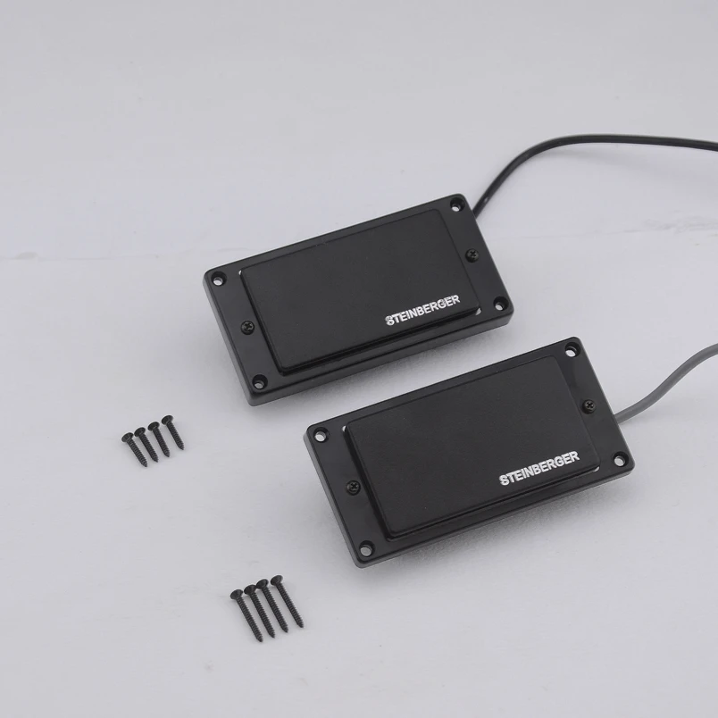 1 Set Original Genuine Steinberger Humbucke Pickups With Flat Frames And Screw Guitar Parts
1 Set Original Genuine Steinberger Humbucke Pickups With Flat Frames And Screw Guitar Parts