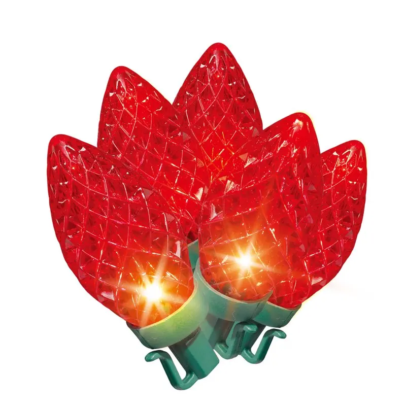 Premium Quality, Warm White Premium Quality Red C9 Diamond-Cut LED Christmas Lights, 238 Feet, Warm White Glow - Perfect Decorat
Premium Quality, Warm White Premium Quality Red C9 Diamond-Cut LED Christmas Lights, 238 Feet, Warm White Glow - Perfect Decorat