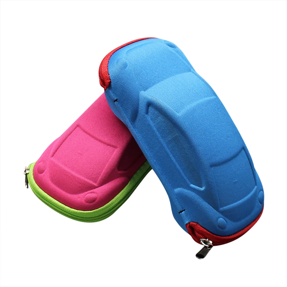 Cute Cartoon Car Shaped Sunglasses Box Children's Glasses Case Candy Color Zipper Hard Automobile Styling Box Storage Supplies
Cute Cartoon Car Shaped Sunglasses Box Children's Glasses Case Candy Color Zipper Hard Automobile Styling Box Storage Supplies