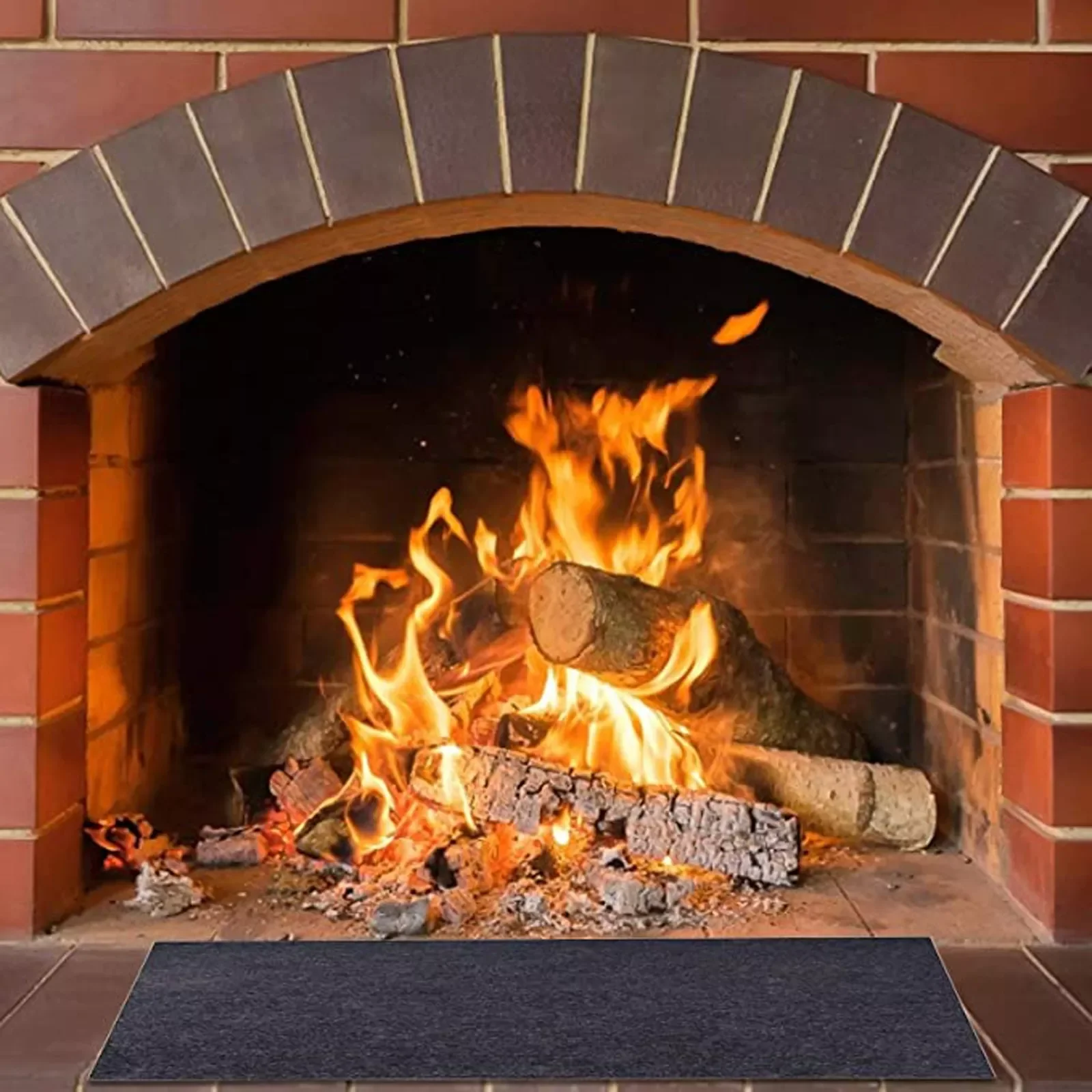NEW2023 Rectangle Fireproof Fireplace Hearth Rug Protection Mat Flame Resistant Pad Slip Rug Fire Wall Fireproof Black
NEW2023 Rectangle Fireproof Fireplace Hearth Rug Protection Mat Flame Resistant Pad Slip Rug Fire Wall Fireproof Black
