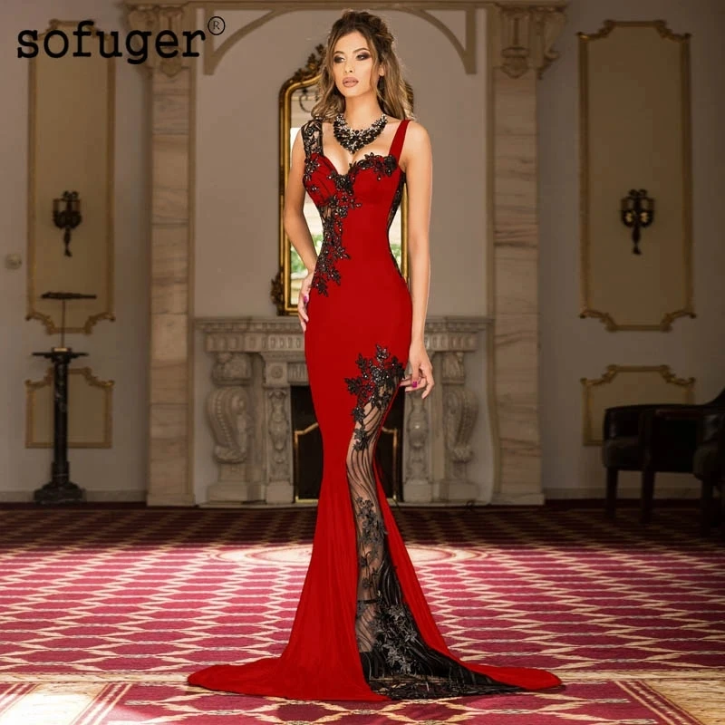 Sofuge wd837 Fuschia Long Appliques Sexy Evening Dresses Spaghetti Sweetheart Dubai Arabic Saudi Arabian Evening Dress
Sofuge wd837 Fuschia Long Appliques Sexy Evening Dresses Spaghetti Sweetheart Dubai Arabic Saudi Arabian Evening Dress