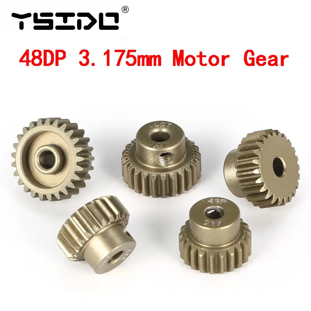 5Pcs 48DP 3.175mm 16T-20T/21T-25T/ 26T-30T Pinion Motor Gear Combo Set for 1/10 RC Brushed Brushless Car
5Pcs 48DP 3.175mm 16T-20T/21T-25T/ 26T-30T Pinion Motor Gear Combo Set for 1/10 RC Brushed Brushless Car
