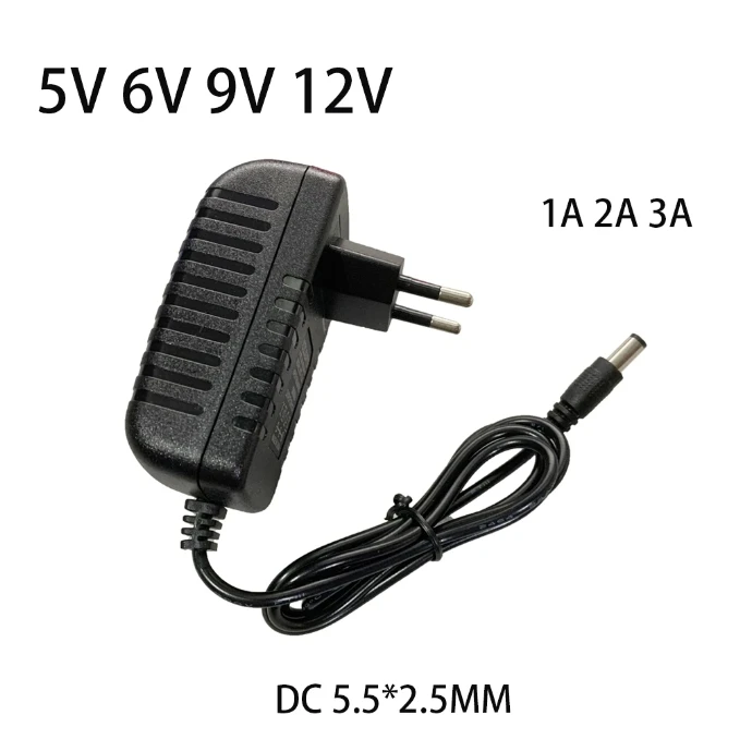 

AC 110-240V DC 3V 5V 6V 9V 12V 1A 2A 3A Universal Power Adapter Supply Charger adaptor Eu Us for LED light strips