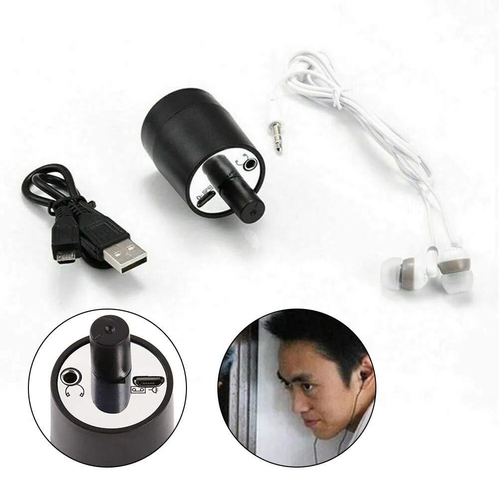 Through Wall Ear Listen Device Wall Mounted Microphone Voice Listen Detector Built-in Lithium Battery Instrument Parts
Through Wall Ear Listen Device Wall Mounted Microphone Voice Listen Detector Built-in Lithium Battery Instrument Parts