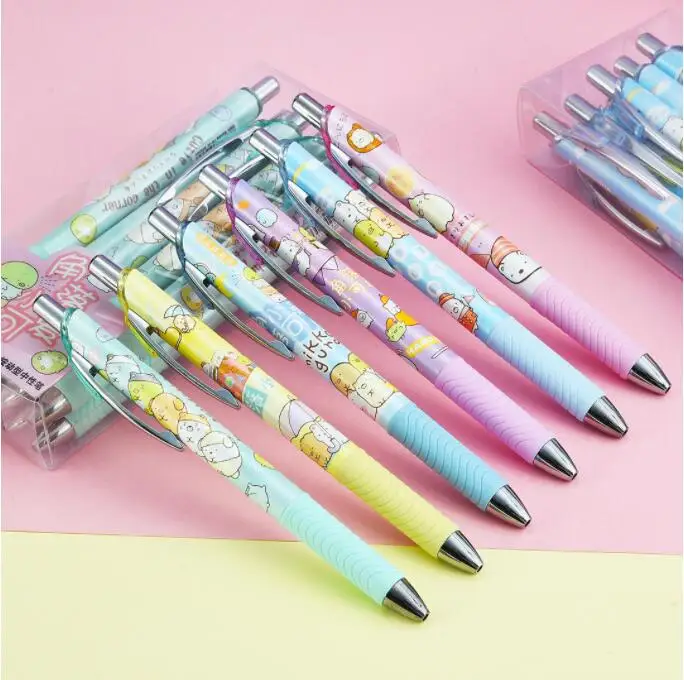 36 pcs/lot Fashion Sumikko Gurashi Press Gel Pen Cute 0.5mm Black Ink Pens Gift Stationery Office School Supplies wholesale
36 pcs/lot Fashion Sumikko Gurashi Press Gel Pen Cute 0.5mm Black Ink Pens Gift Stationery Office School Supplies wholesale