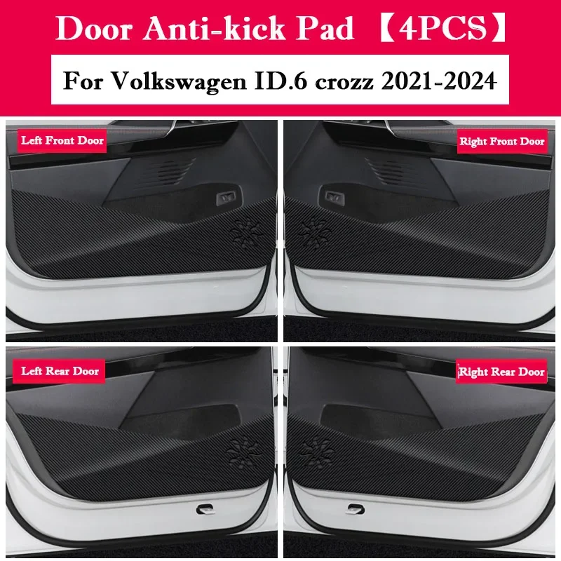 Для Volkswagen VW ID.6 Crozz X 2021-2023 2024, накладка на дверь автомобиля, защита от грязи, защита от ударов, наклейка из углеродного волокна, кожа с рисунком
Для Volkswagen VW ID.6 Crozz X 2021-2023 2024, накладка на дверь автомобиля, защита от грязи, защита от ударов, наклейка из углеродного волокна, кожа с рисунком
