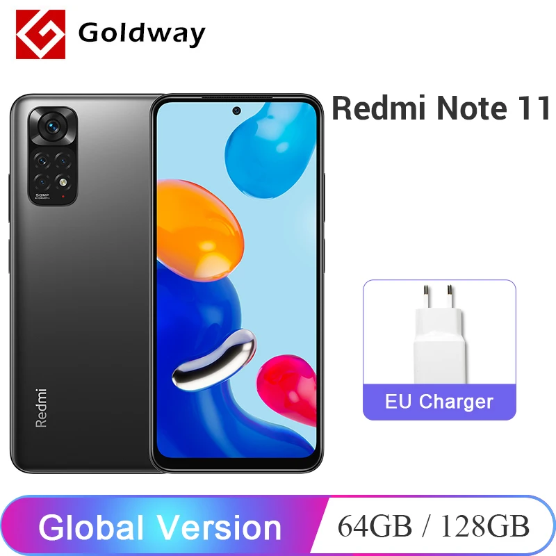Xiaomi Redmi Note 11 Глобальная версия 4 Гб 64 / 6 128 Snapdragon 680 6.43" 90Гц AMOLED DotDisplay 50Мп Четыре